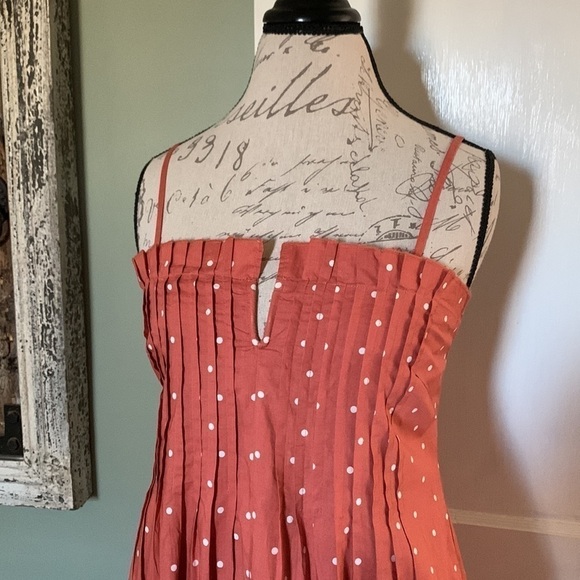 Madewell Pintuck Cami Dress in Polka Dot - Picture 4 of 16